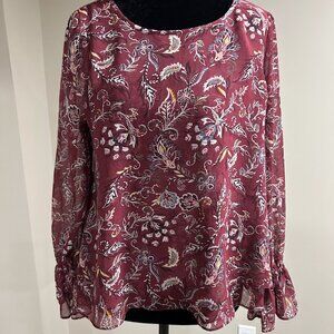 WHBM Flutter Blouse